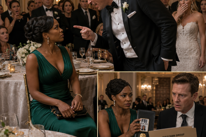 GROOM HUMILIATED A BLACK WOMAN AT HIS WEDDING RECEPTION — THEN THE DETECTIVE FOUND OUT WHO SHE REALLY WAS AND WENT SPEECHLESS