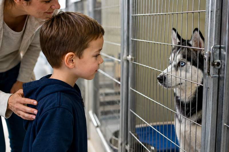 THE BOY COULD NOT HEAR THE DOGS BARKING.  BUT HE SIGNED “HELLO” TO EVERY SINGLE ONE OF THEM ANYWAY.  NO DOG ANSWERED—UNTIL HE REACHED THE LAST CAGE, WHERE ONE BROKEN ANIMAL LIFTED ITS PAW AND CHANGED EVERYTHING.
