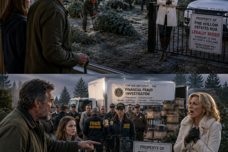 HOA PRESIDENT SOLD MY CHRISTMAS TREES AFTER I BOUGHT A PINE FARM OUTSIDE HER HOA — SO I EXPOSED HER ENTIRE FRAUD EMPIRE