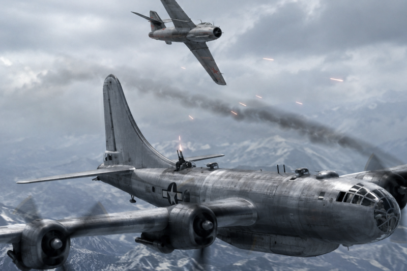 THE B-29 SUPERFORTRESS WAS BUILT TO SURVIVE ANYTHING — THEN THE JET AGE CAME FOR IT