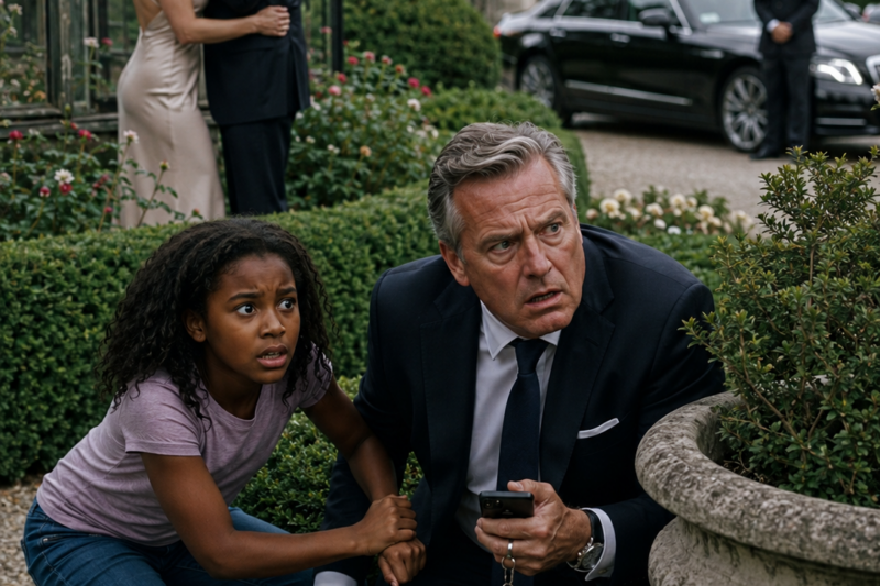“STAY QUIET, FOLLOW ME,” THE BLACK GIRL TOLD THE BILLIONAIRE — MINUTES LATER, HE WAS STUNNED