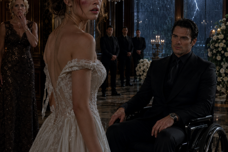 SHE WAS FORCED TO MARRY HER STEPSISTER’S PARALYZED MAFIA BOSS—BUT HE CHOSE HER ALL ALONG