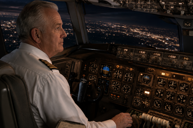 THE BOEING 707 TOOK HIM ACROSS THE WORLD—THEN ONE BIRTHDAY TOOK AWAY HIS COCKPIT