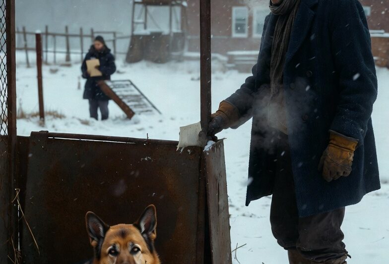 German Shepherd Sold for One Dollar—Then the Deaf Rescue Dog Saved the Man Everyone Had Forgotten