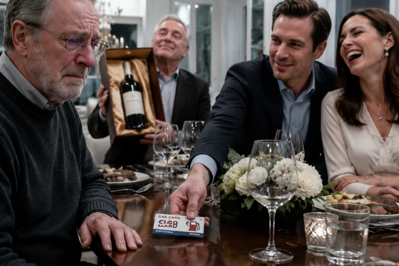 FOR FATHER’S DAY, MY SON GAVE HIS FATHER-IN-LAW A $5,000 BOTTLE OF WINE.