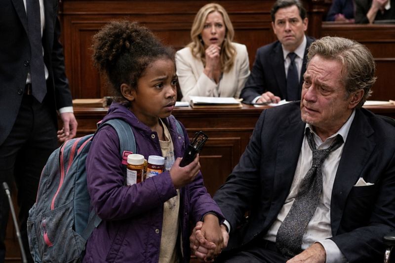 “I HAVE PROOF!” A LITTLE GIRL DEFENDS A BILLIONAIRE IN COURT — THE JUDGE IS STUNNED