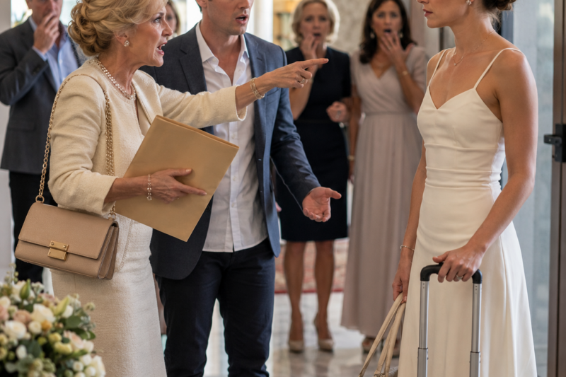 20 Days After Our Wedding, My Mother-in-Law Demanded Rent for “Family Property”—Then My Husband Froze When I Said I Had My Own Apartment
