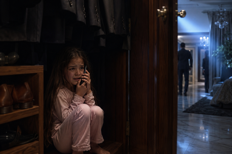 The Girl in the Closet Secretly Called Her Father: “They’re Robbing You… and They’re S3lling Me Tonight.”