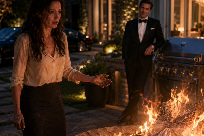 HE TOLD HER SHE SMELLED LIKE COOKING, THAT HER HANDS LOOKED LIKE HIRED HELP, AND THAT SHE WOULD HUMILIATE HIM IF SHE WALKED INTO HIS PROMOTION GALA.