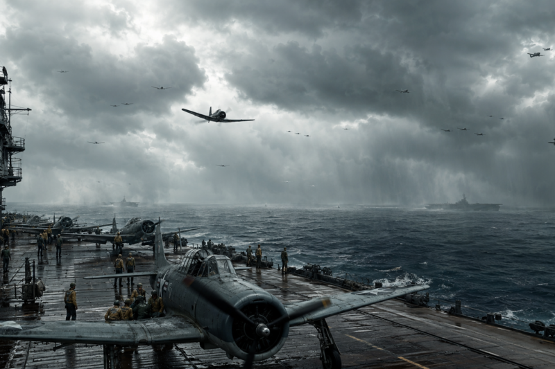 The Battle That Changed the Pacific—How the Coral Sea Became Japan’s First Real Stop Before Midway