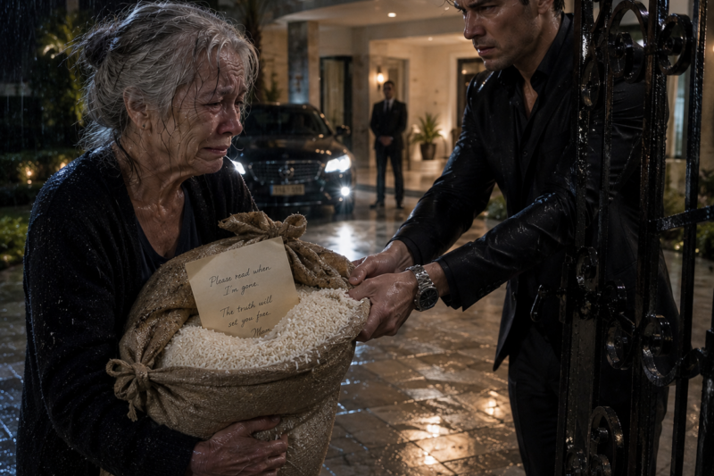 He Sent His Mother Away in the Rain. But the Note Hidden in the Rice Revealed the Truth Too Late