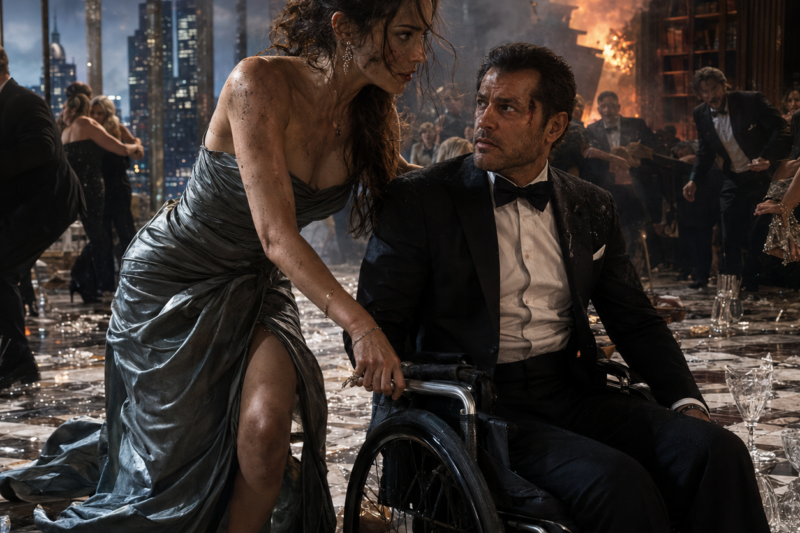 SHE SAVED THE WHEELCHAIR-BOUND MAFIA BOSS FROM THE FIRE — THEN HE DEMANDED A CONTRACT MARRIAGE THAT SHOCKED HIS WHOLE EMPIRE