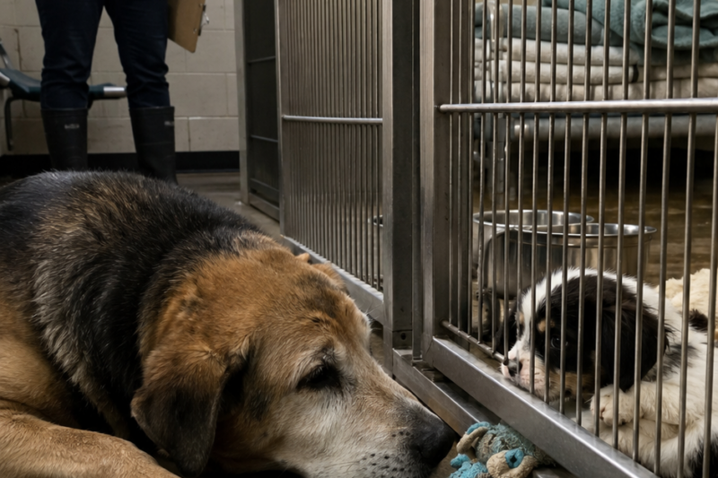 THE OLD DOG WHO GAVE AWAY HIS ONLY TOY — AND THE SHELTER SECRET THAT BROKE EVERY HEART