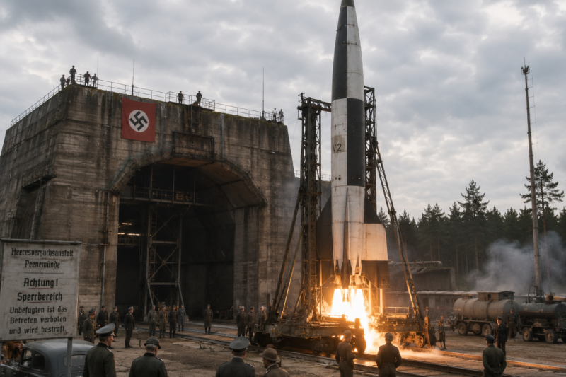 THE SECRET WWII ROCKET PROGRAM THAT TURNED A WEAPON OF FEAR INTO THE FIRST STEP TOWARD THE SPACE AGE