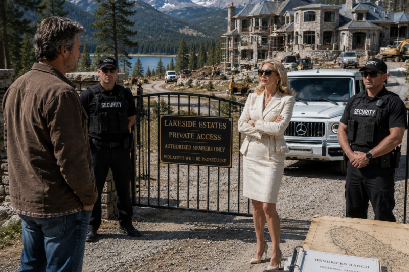 SHE BUILT A $3.2 MILLION MANSION ON MY LAKE RANCH — THEN MY SURVEY ENDED HER WHOLE FANTASY