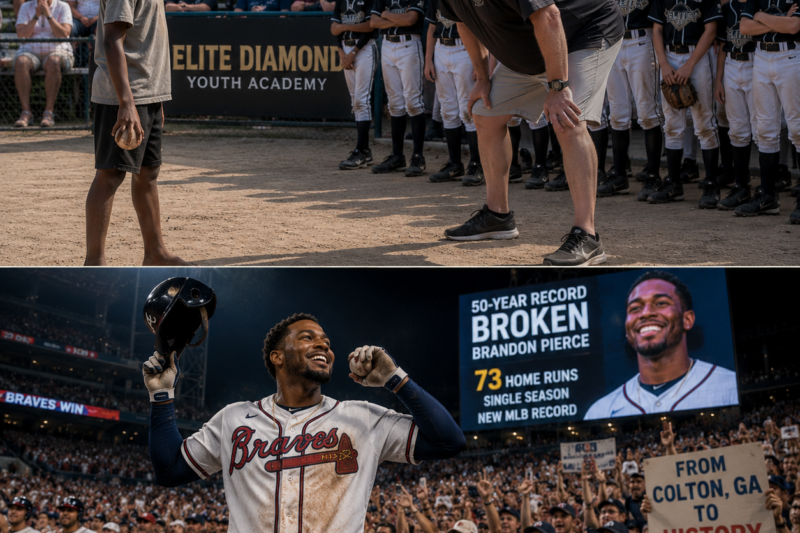 WHITE BASEBALL COACH LAUGHED AT A BLACK BOY’S THREE-PITCH BET — SIXTEEN YEARS LATER, THAT BOY SHATTERED A 50-YEAR MLB RECORD