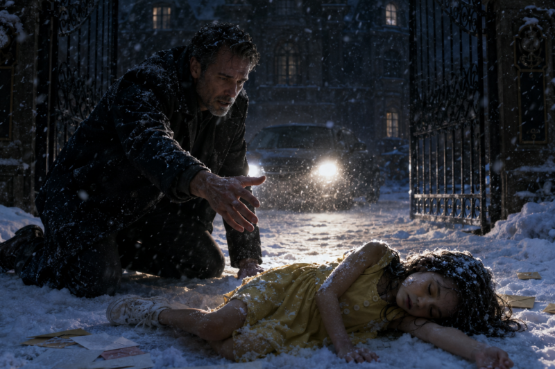 “IT HURTS TO BREATHE”—THE LITTLE GIRL WHO COLLAPSED AT THE MILLIONAIRE CEO’S GATE AND FORCED HIM TO FACE THE TRUTH