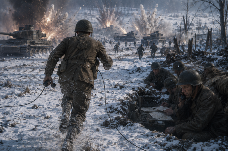 He Called Artillery Onto Himself — The Frozen Morning Garland Connor Saved an Entire Battalion