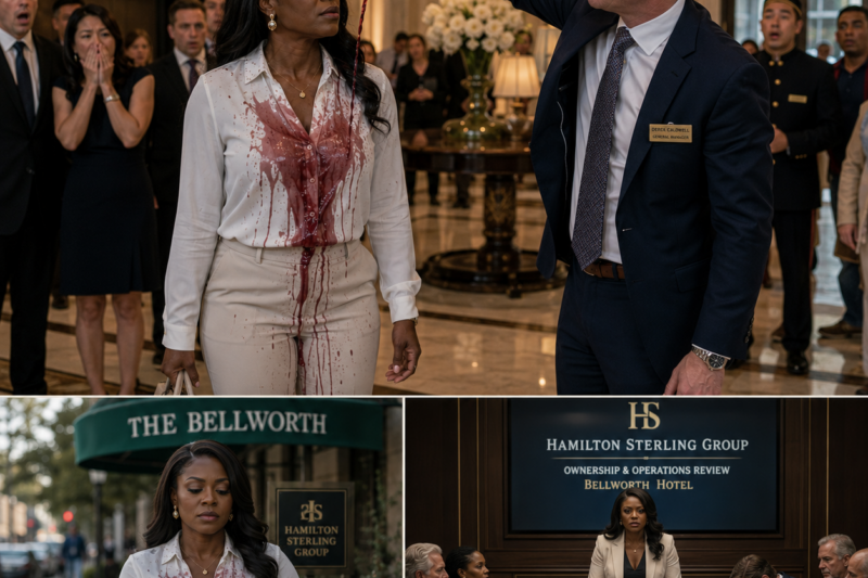 BLACK CEO DRENCHED IN WINE AT HER OWN HOTEL — THIRTY MINUTES LATER, SHE RETURNED WITH HER BOARD AND ENDED THE MAN WHO HUMILIATED HER