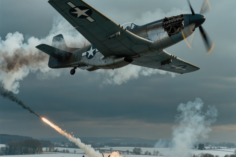 AMERICA’S TOP MUSTANG ACE SURVIVED THE LUFTWAFFE FOR 3 YEARS—THEN HIS OWN G*NNERS TOOK HIM DOWN IN 3 SECONDS