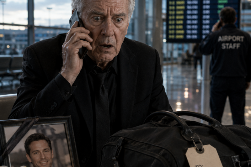 THE AIRPORT WORKER PULLED ME ASIDE BEFORE I COULD EVEN ASK A QUESTION.