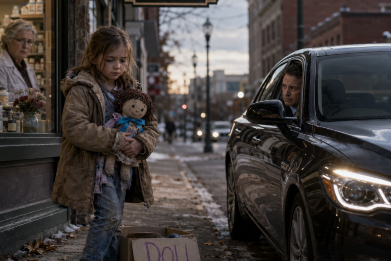 BUY MY DOLL, SIR… MOMMY NEEDS MEDICINE—THEN THE MILLIONAIRE LEARNED WHO TOOK EVERYTHING FROM HER