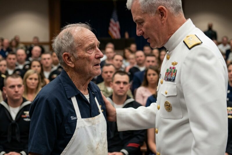 Everyone Sat Down at Navy Ceremony — Until 3-Star Admiral Refused to Sit When He Saw Who Was Missing