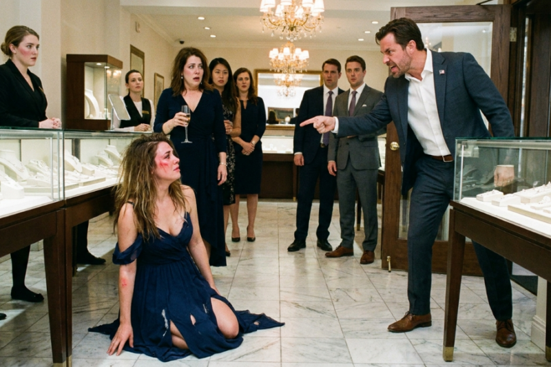 THEY SLAPPED ME AND THREW ME OUT OF A JEWELRY STORE—BUT THEY DIDN’T KNOW MY HUSBAND OWNED THE ENTIRE CHAIN