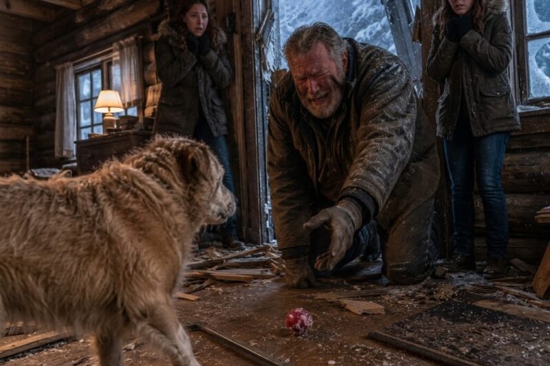 THE MOST FEARED MAN IN TOWN BROKE DOWN MY FRONT DOOR DURING A BLIZZARD. HE WAS HOLDING A STEEL BAR IN ONE HAND. AND I THOUGHT MY DOG AND I WERE ABOUT TO D!E.