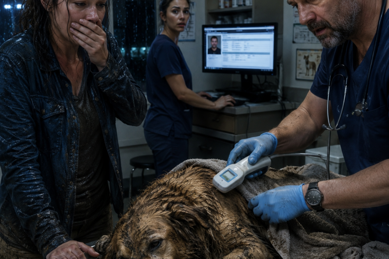 BY THE TIME THE VET FOUND THE MICROCHIP, EVERYONE IN THE CLINIC WENT QUIET BECAUSE THE RECORD SAID THIS SAME DOG HAD BEEN DECLARED D3AD SIX YEARS AGO.