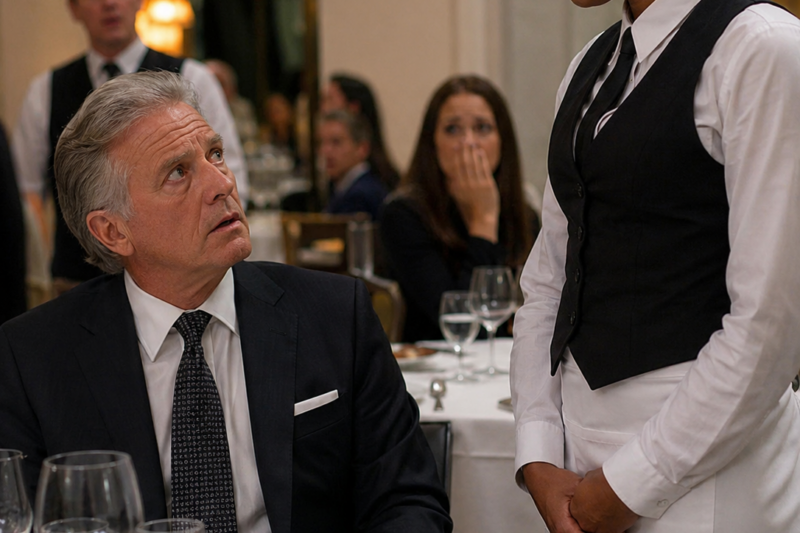 A BILLIONAIRE LEFT A BLACK WAITRESS A $6 TIP TO TEST HER — HER ANSWER MADE HIM REWRITE HIS WILL