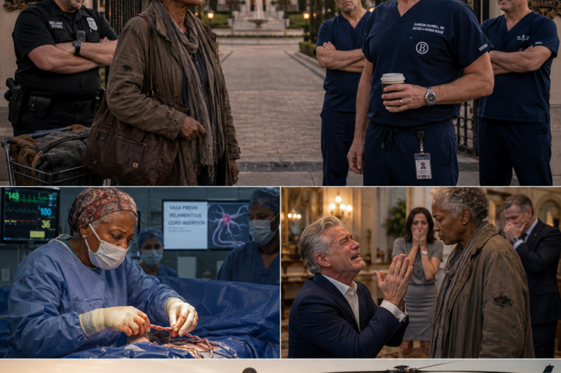 NO SPECIALIST COULD DELIVER THE BILLIONAIRE’S WIFE — UNTIL A HOMELESS DOCTOR WALKED IN AND DID WHAT TWELVE SURGEONS COULDN’T