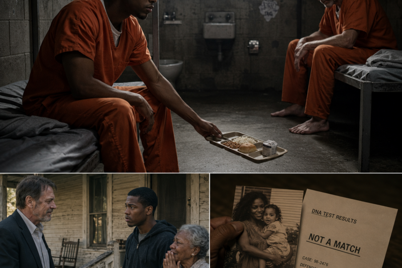 BLACK PRISONER FED HIS STARVING CELLMATE EVERY MEAL — YEARS LATER, THE MAN RETURNED WITH NEWS THAT CHANGED AN ENTIRE NEIGHBORHOOD