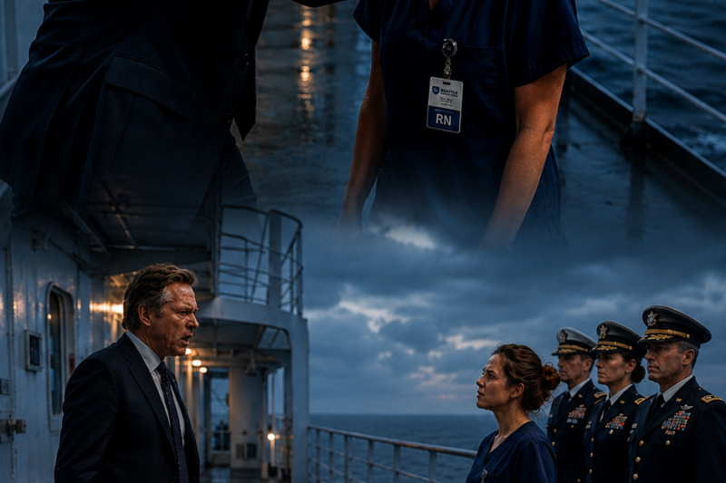 The CEO Slapped the Quiet Nurse — By Sunrise, 3 Marine Generals Were Waiting for Him