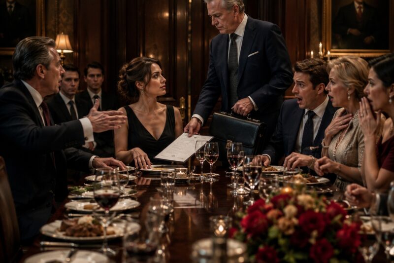 My CEO father lifted his crystal glass, mocked my empty wallet, and told a room full of bankers I would never make a penny in the real world.