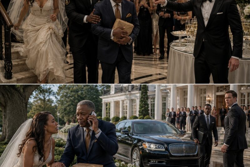 The groom threw my father out of my wedding because his suit looked poor.