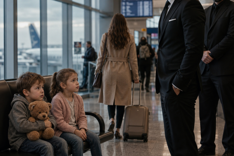 The Stepmother Abandoned the Twins and Boarded a Flight — The Mafia Boss Saw… What Happened Next…
