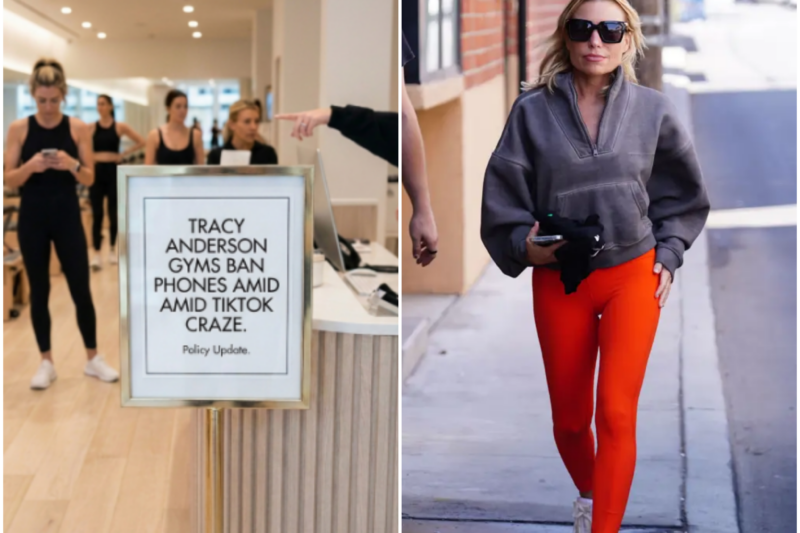 THE SIGN ON THE STUDIO DOOR SAID NO PHONES, BUT THE VIDEO OF HER BODY HAD ALREADY HIT TWO MILLION VIEWS.