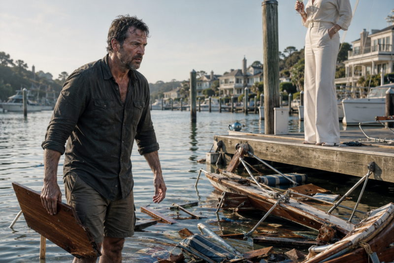 HOA KAREN DEMOLISHED MY YACHT FOR “UNAUTHORIZED DOCKING” — TOO BAD I OWNED THE ENTIRE MARINA