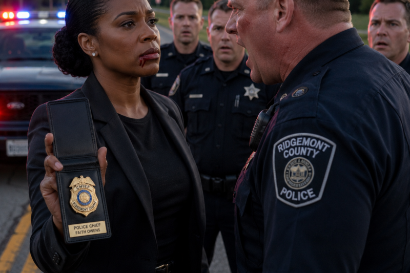 THE COP SLAPPED A BLACK WOMAN FOR “MOUTHING OFF” — THEN SHE PULLED OUT HER POLICE CHIEF BADGE