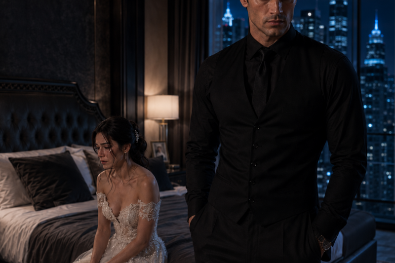 THEY FORCED HER TO MARRY THE COLD BILLIONAIRE TO SAVE HER DYING BROTHER — BUT ON THEIR WEDDING NIGHT, HE SAID, “YOU MEAN NOTHING TO ME.”