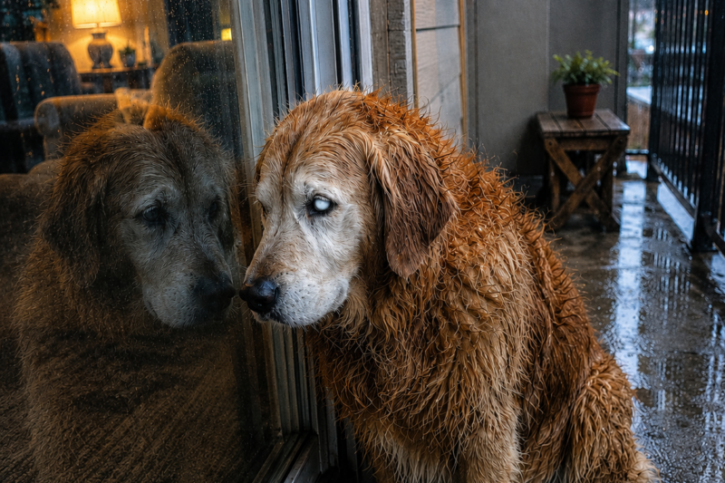THE OLD DOG THEY LEFT IN AN EMPTY HOUSE — AND THE PAIR OF BOOTS THAT EXPOSED EVERYTHING