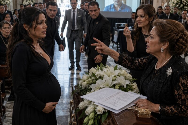 She dropped a fake paternity test on top of his white lilies, ordered me out of the house I had shared with him, and smiled as my sister-in-law ripped my wedding ring from my swollen finger.
