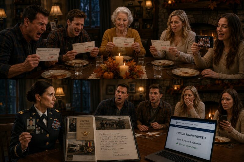 Captain Ross,” he said, “this check isn’t fake.”  For one second, every laugh from the night before came back.