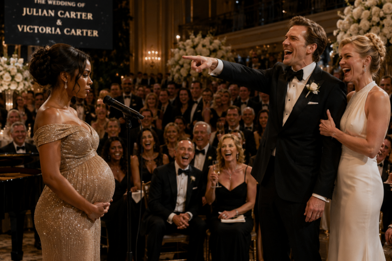 THE BILLIONAIRE GROOM HIRED HIS PREGNANT EX TO SING AT HIS WEDDING—BUT HER SONG MADE 500 GUESTS FORGET HOW TO BREATHE
