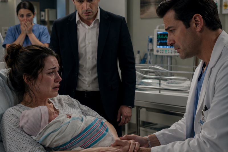 I had just given birth to my daughter after sixteen hours of pain, and my husband wouldn’t even look at her. But when the doctor took my hand and said, “If she were mine, I wouldn’t stop kissing her,” I understood that he knew something I didn’t.