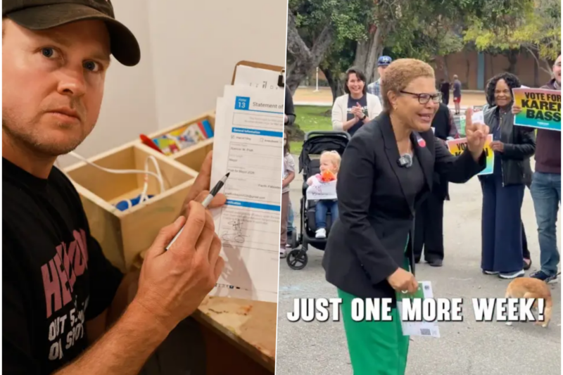 Spencer Pratt’s Drop Box Complaint Against Karen Bass Turned a Los Angeles Mayor’s Race Into a Viral Election Fight