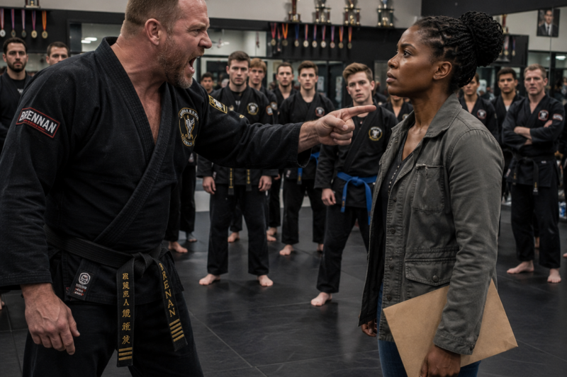 BLACK BELT HUMILIATED A QUIET BLACK WOMAN FOR FUN — BUT HE HAD NO IDEA SHE TRAINED NAVY SEALS IN HAND-TO-HAND COMBAT