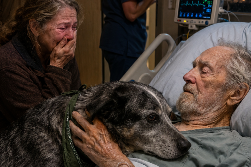 THE OLD RANGER WAS GIVEN DAYS TO LIVE — BUT HIS DOG KNEW EXACTLY WHICH ROOM TO FIND