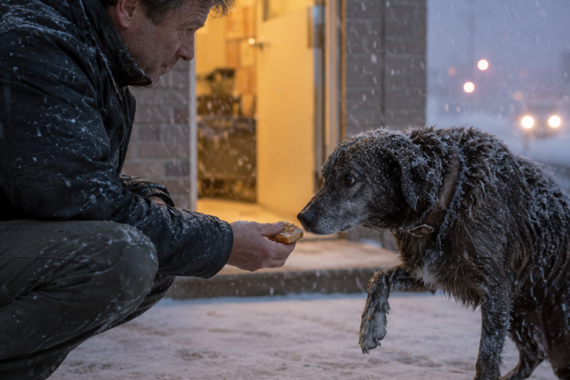 I FOUND HER RUNNING THROUGH A COLORADO SNOWSTORM WITH NO ONE LOOKING FOR HER. I GAVE HER A NAME, A BLANKET, AND THE ONLY SAFE PLACE I COULD OFFER. FOUR YEARS LATER, A SHELTER 750 KILOMETERS AWAY CALLED ME ABOUT THE DOG I THOUGHT I’D NEVER SEE AGAIN.